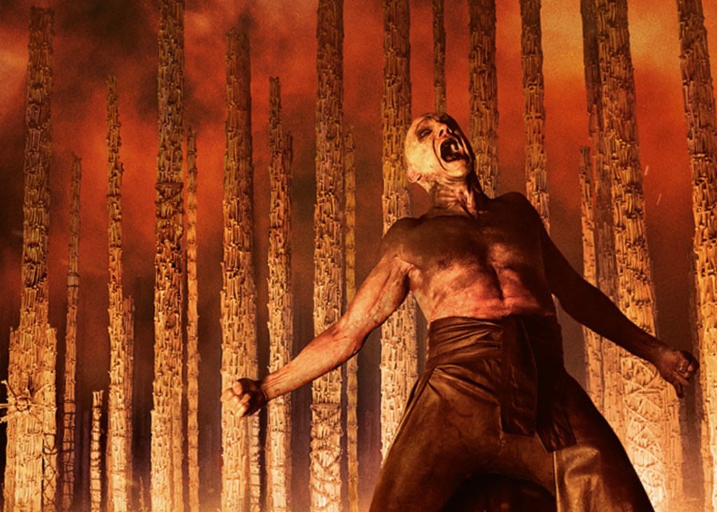 28 Years Later The Bone Temple: Zombies? No. Worse. A man with&nbsp;branding.